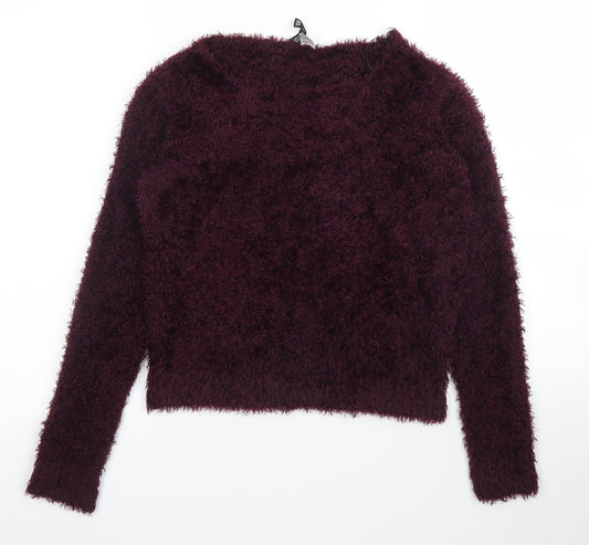 H&M Womens Purple   Pullover Jumper Size XS