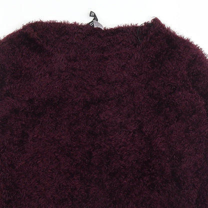 H&M Womens Purple   Pullover Jumper Size XS