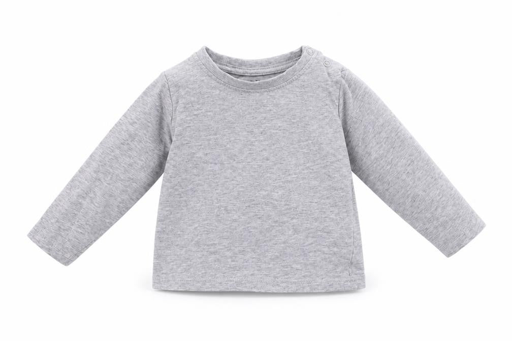 Lupilu  Boys Grey   Basic T-Shirt Size 9-12 Months