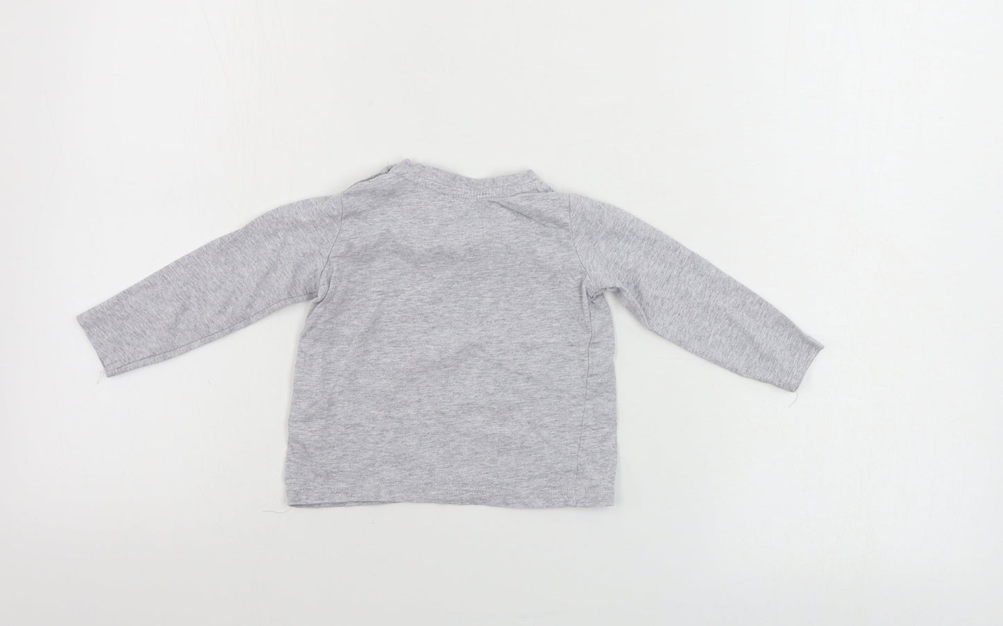 Lupilu  Boys Grey   Basic T-Shirt Size 9-12 Months