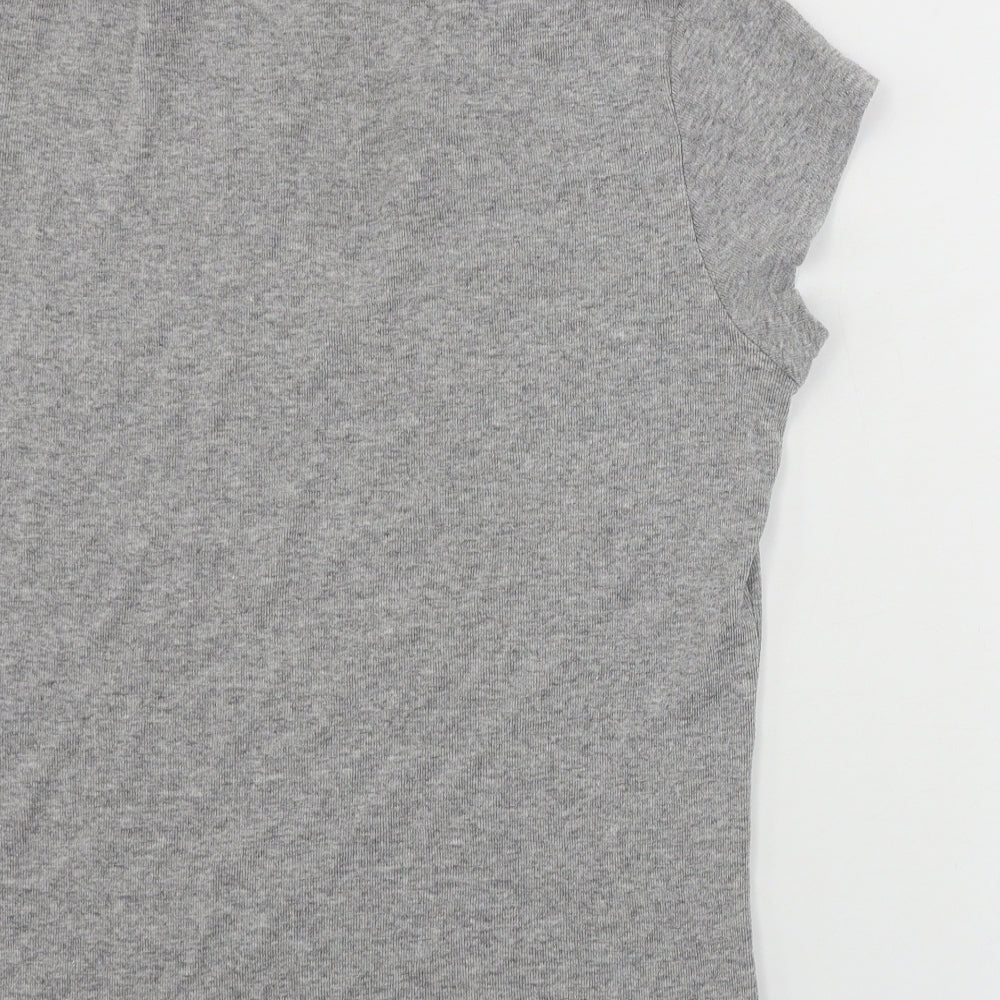 Dorothy Perkins  Womens Grey   Basic T-Shirt Size 12