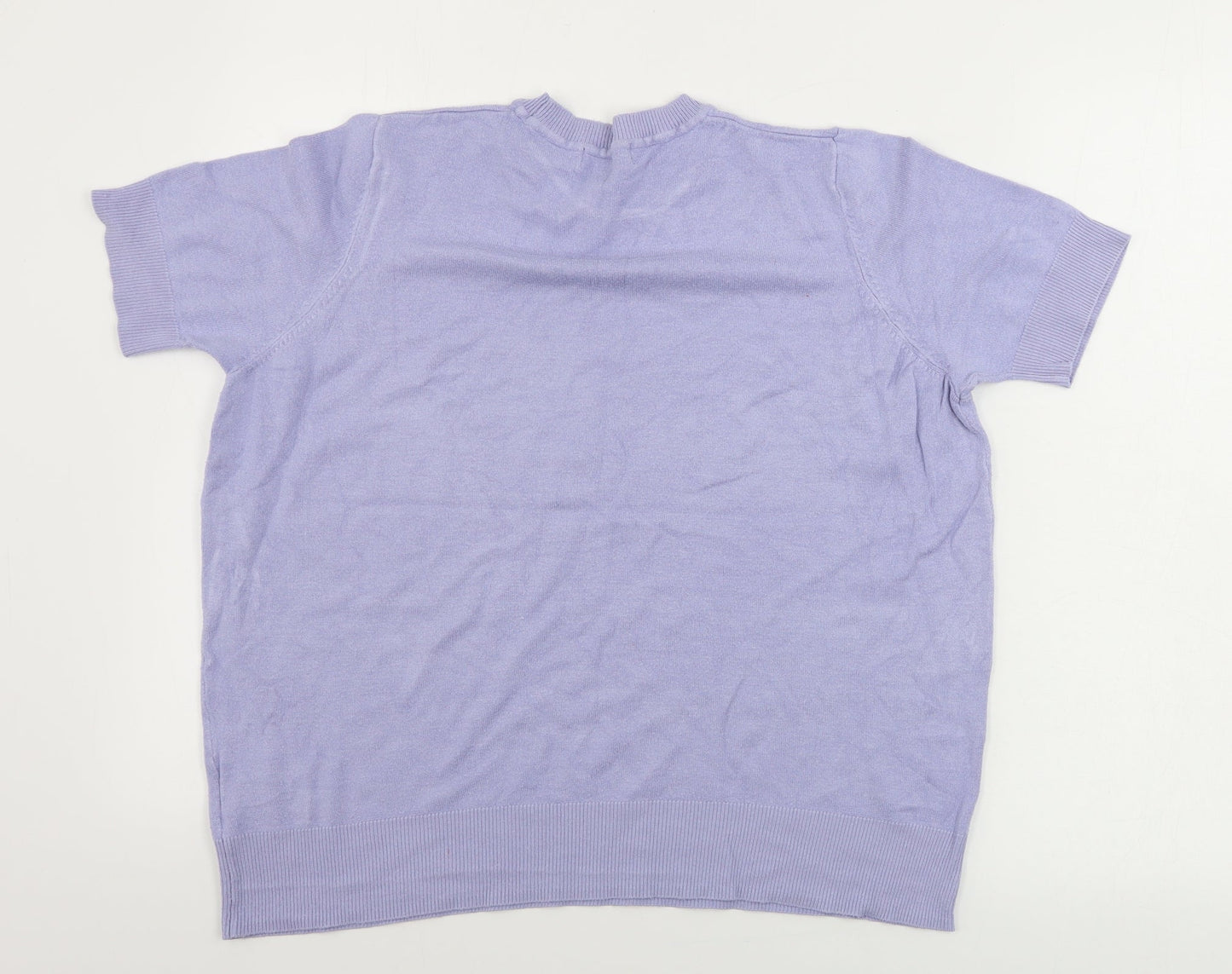 Marks and Spencer  Womens Purple   Pullover Jumper Size 14