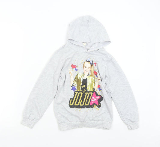 Dgfstm Boys Grey   Pullover Hoodie Size 10 Years  - Jojo Siwa