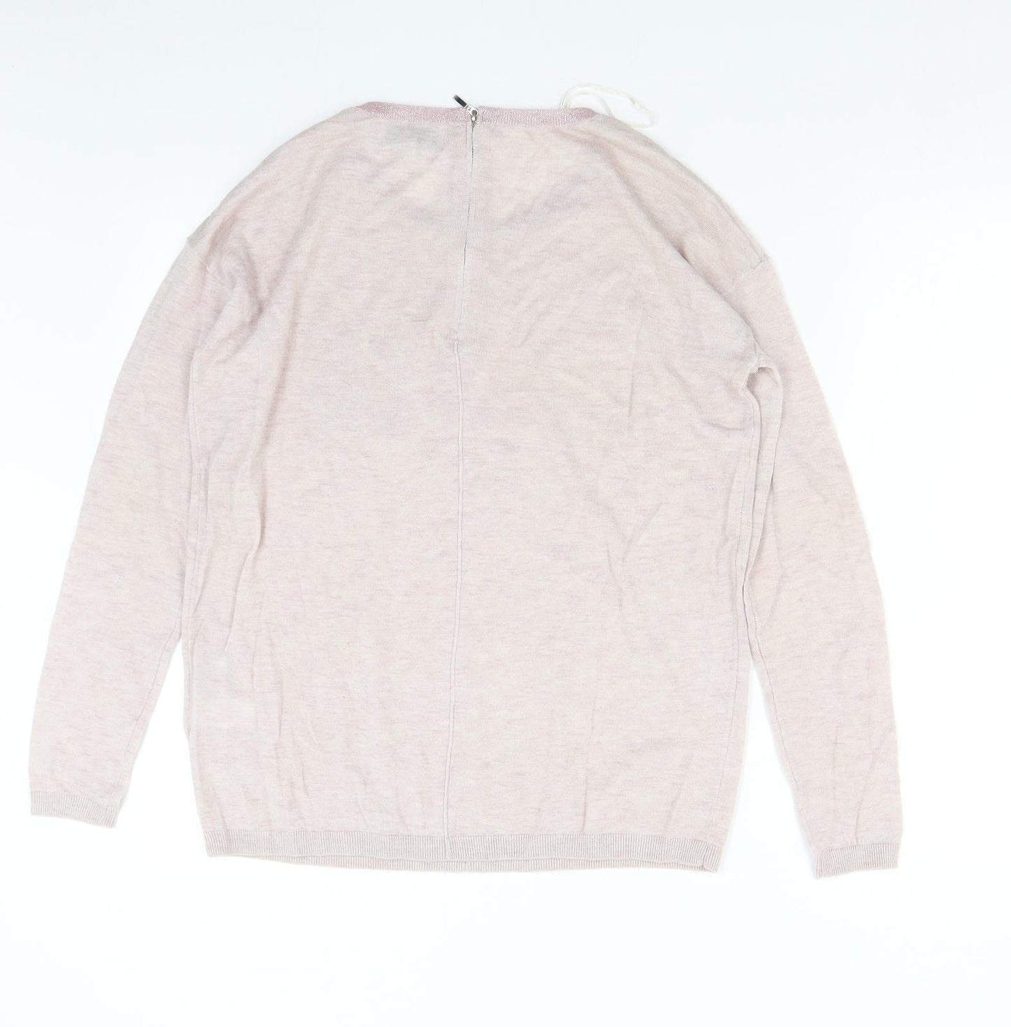NEXT Womens Pink  Knit Pullover Jumper Size 8