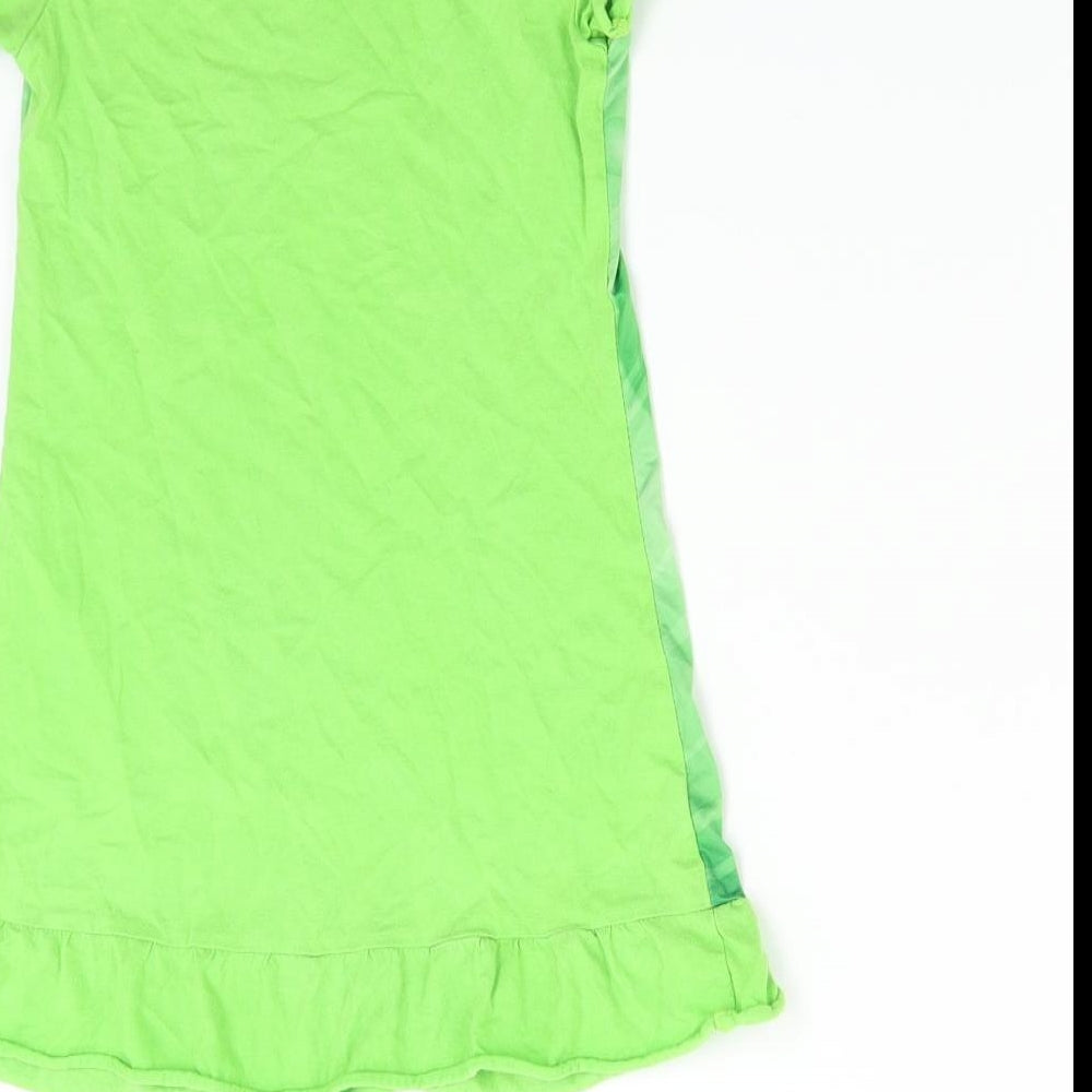 Little Baby Girls Green   Basic T-Shirt Size S  - Mermaid