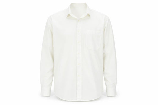 Pierre Balman Mens Ivory    Button-Up Size 15.5