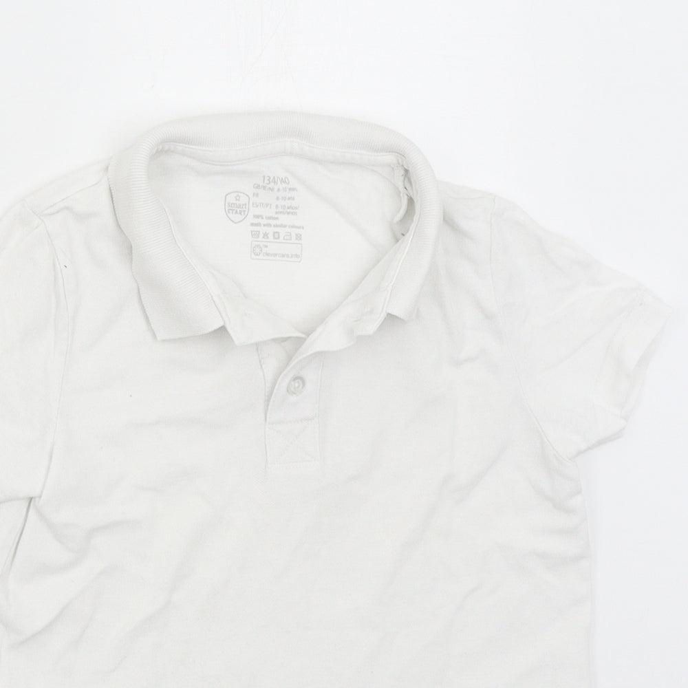 Smart Start Girls White   Basic Polo Size 8 Years