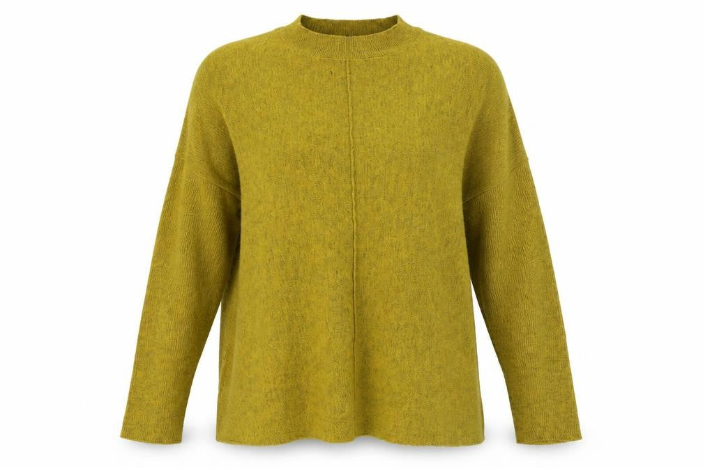 Primark Womens Yellow  Knit Pullover Jumper Size 10