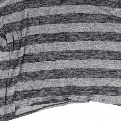 Saloos Womens Grey Striped  Pullover Jumper Size 16