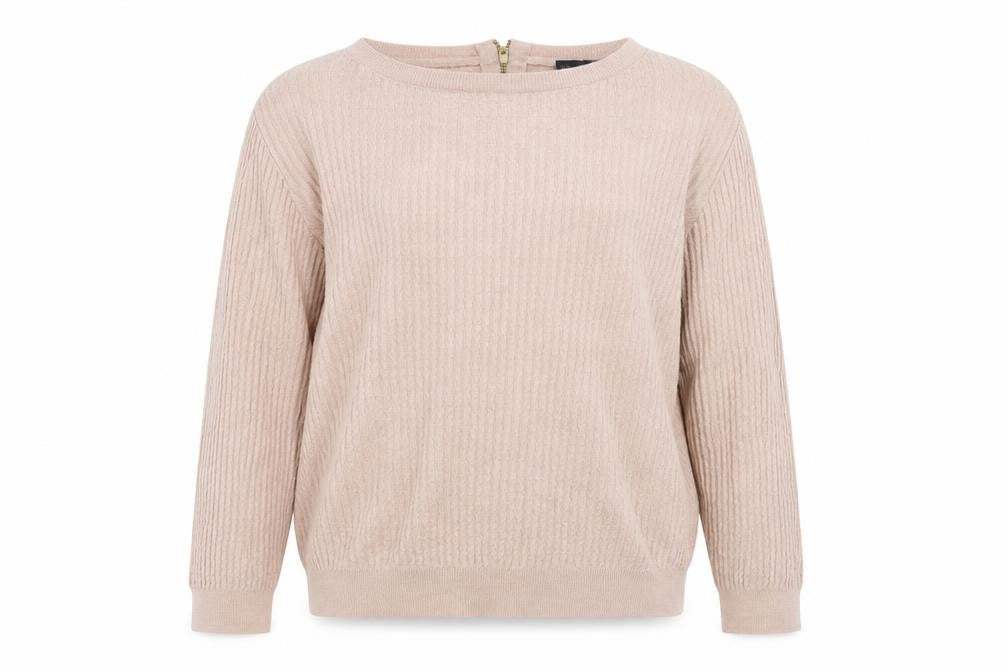 Dorothy Perkins Womens Beige   Pullover Jumper Size 10