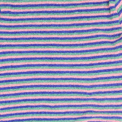 Berksha Girls Blue Striped  Pullover Jumper Size M