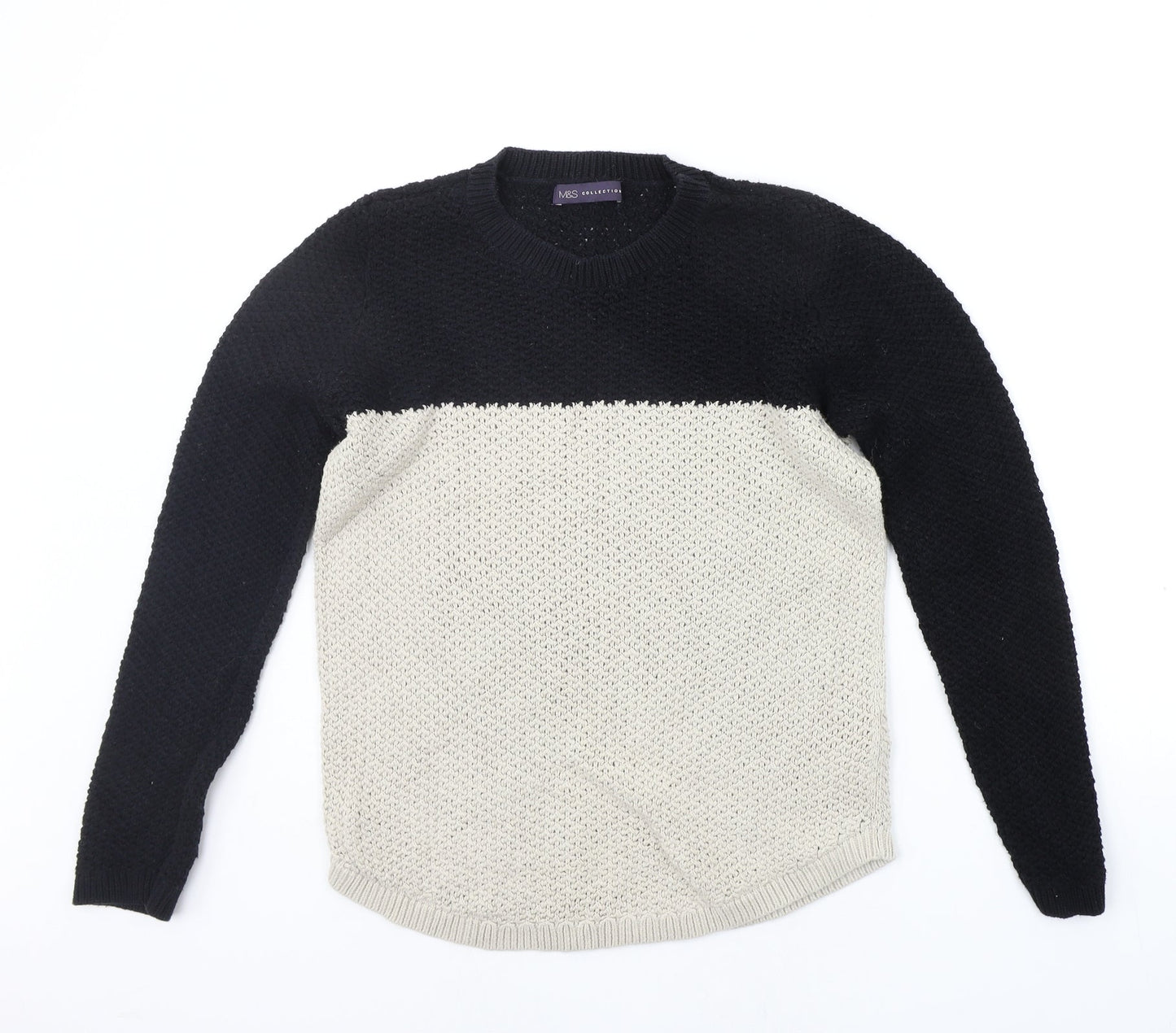 Marks and Spencer Womens Black   Pullover Jumper Size 12