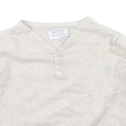 Preloved NEXT Girls Beige   Pullover Jumper Size 10 Years - Detail