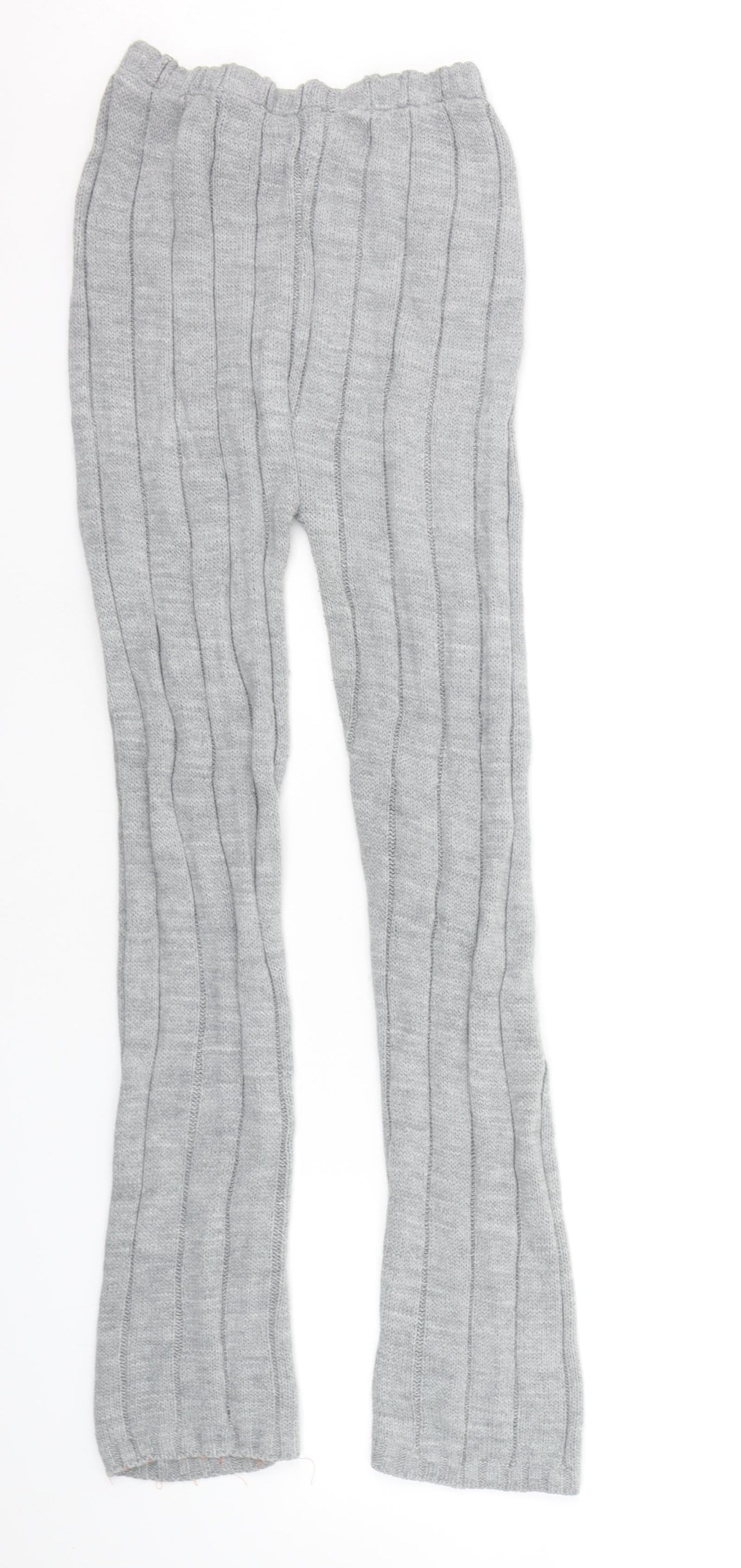PRETTYLITTLETHING Womens Grey   Jogger Trousers Size M L28 in