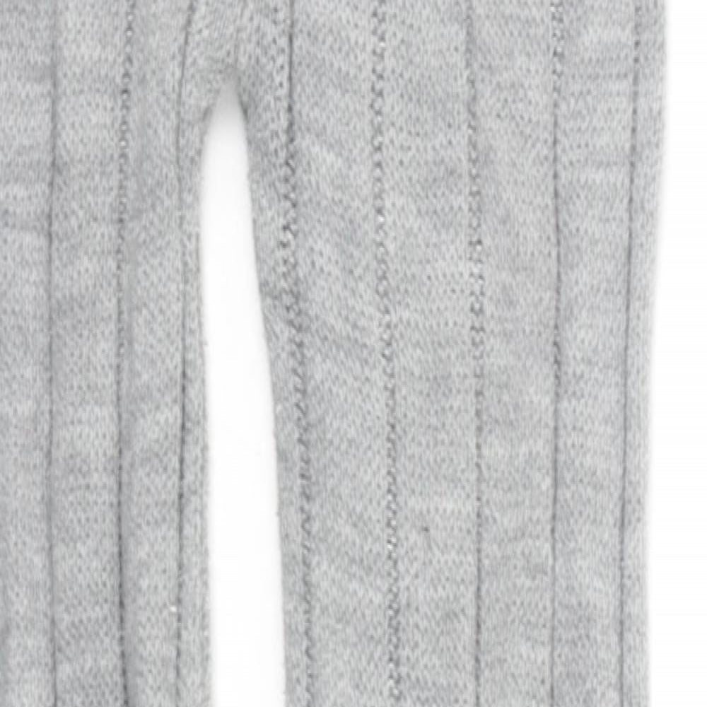 PRETTYLITTLETHING Womens Grey   Jogger Trousers Size M L28 in