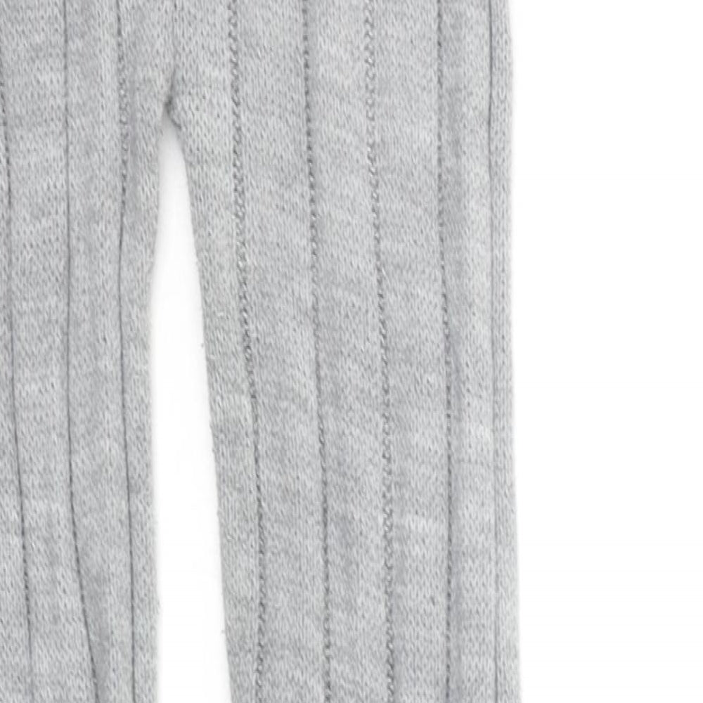 PRETTYLITTLETHING Womens Grey   Jogger Trousers Size M L28 in