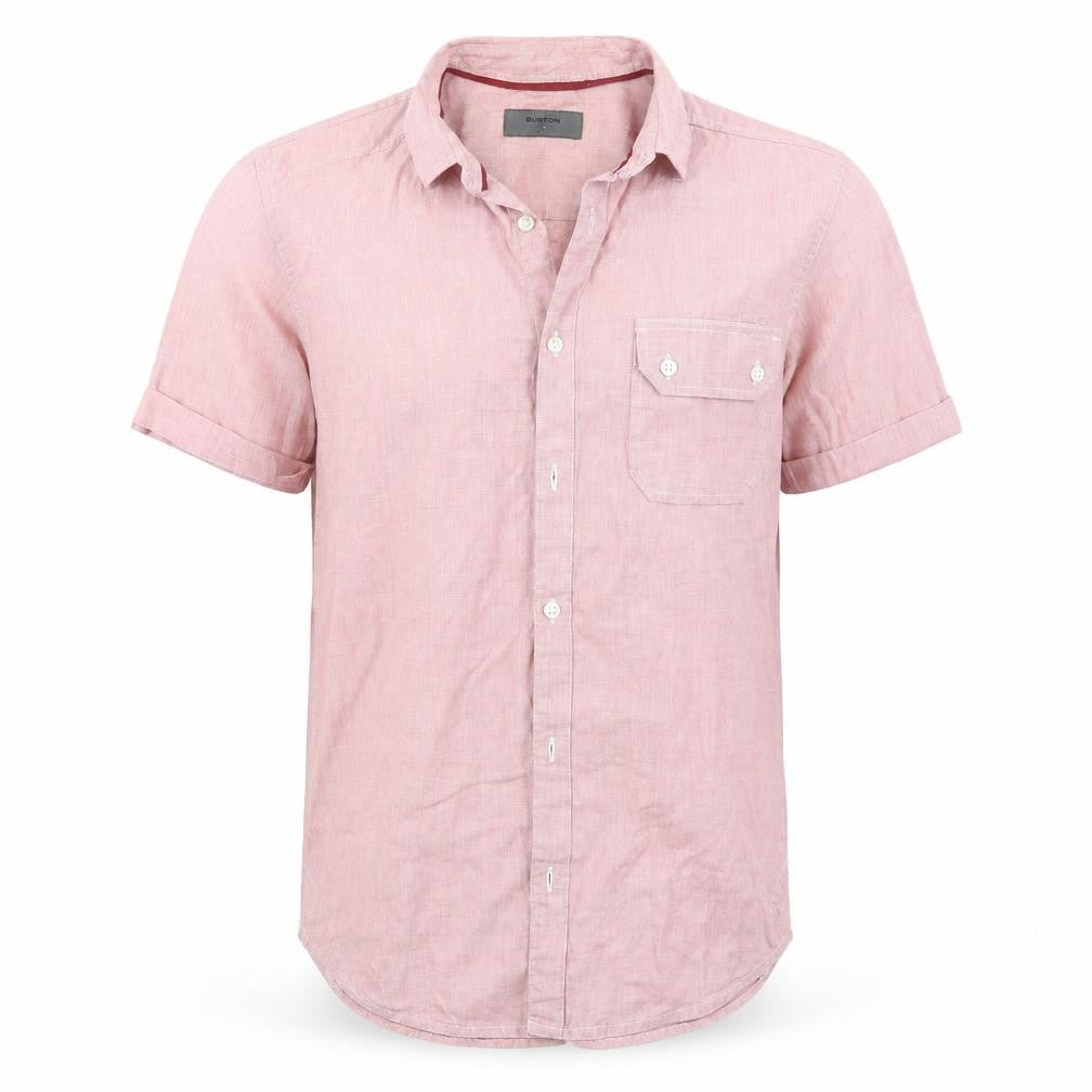 Burton Mens Pink    Button-Up Size S