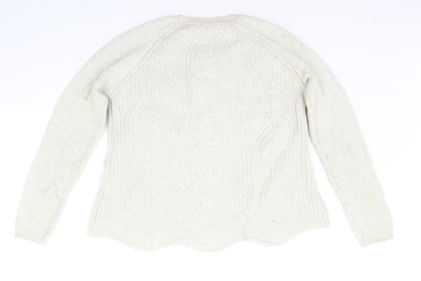 Whte Stuff Womens Beige   Pullover Jumper Size 10