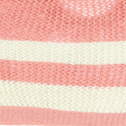 Internacionale Womens Orange Striped  Pullover Jumper Size 10