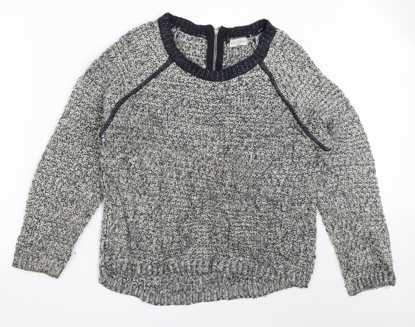 Marks and Spencer Womens Blue   Pullover Jumper Size 14