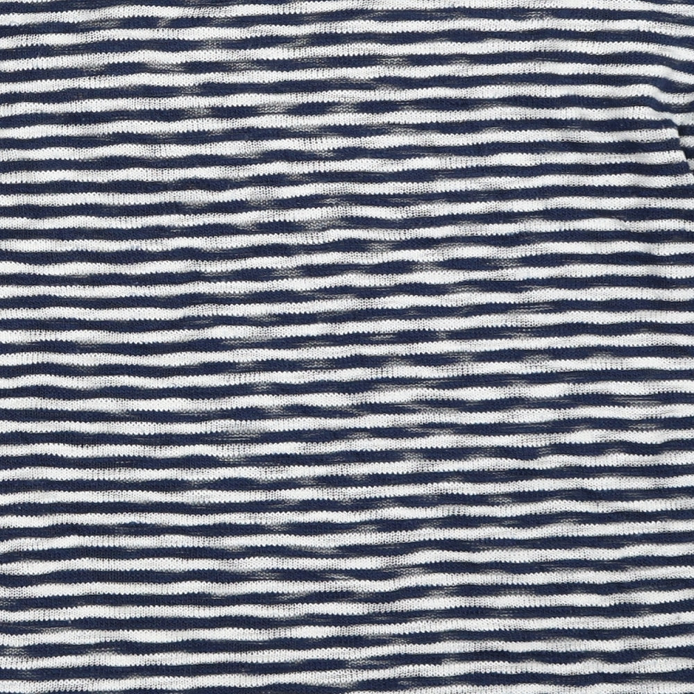 Springfield Womens Blue Striped  Pullover Jumper Size S
