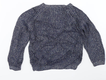Next Girls Blue   Pullover Jumper Size 8 Years