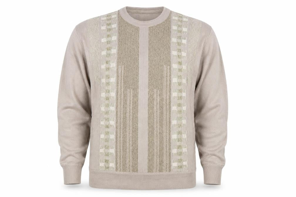 Summerland Mens Beige   Pullover Jumper Size M