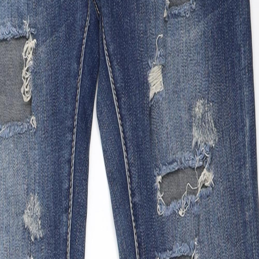 Monday Womens Blue  Denim Straight Jeans Size 28 in L31 in