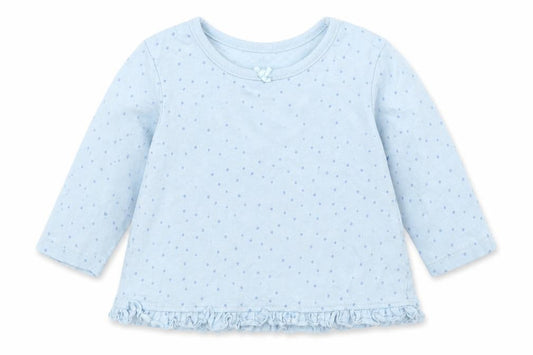 George Girls Blue   Basic T-Shirt Size 0-3 Months