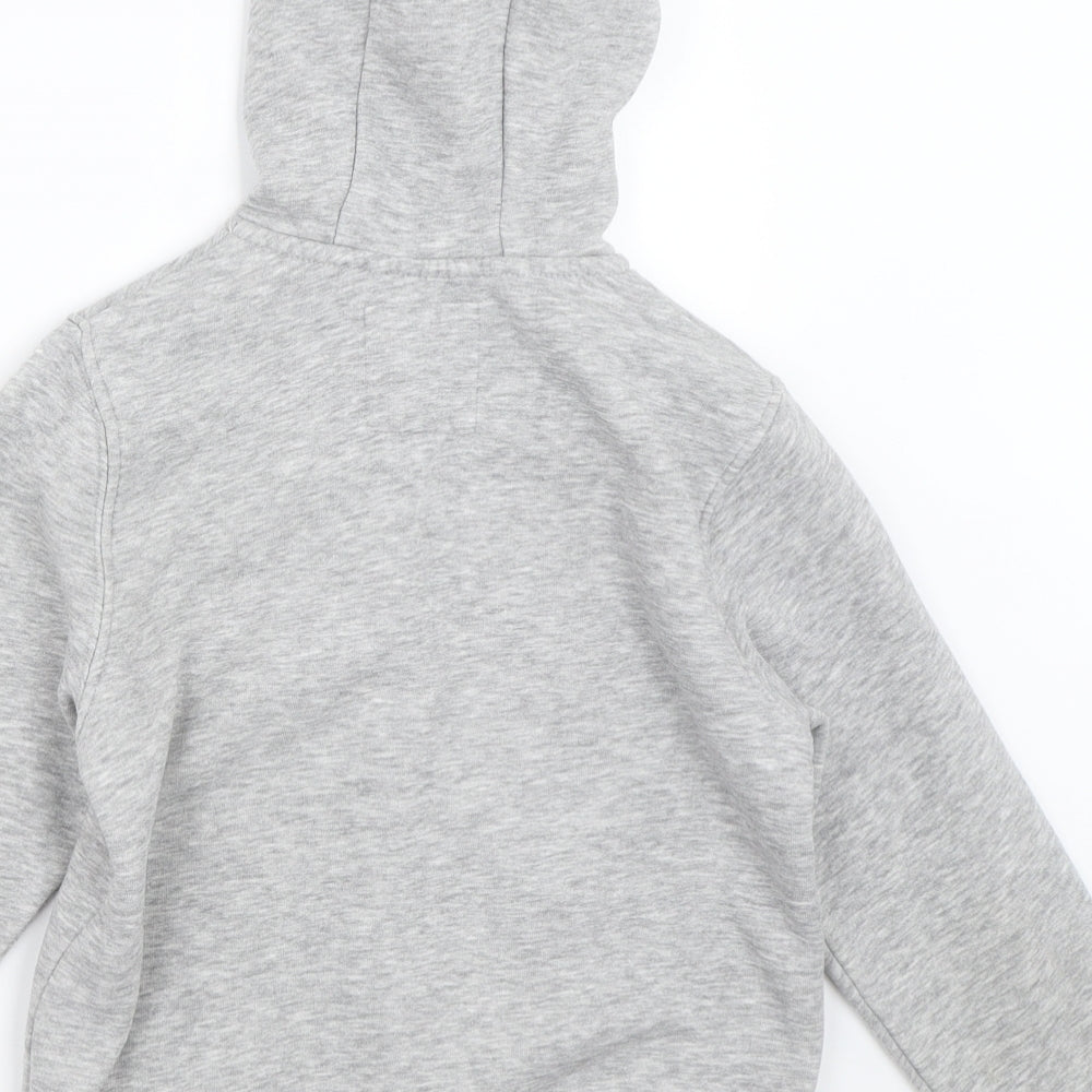 NEXT Girls Grey   Full Zip Hoodie Size 5-6 Years