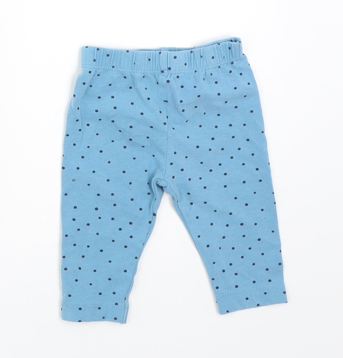 John Lewis Girls Blue   Capri Leggings Size 0-3 Months