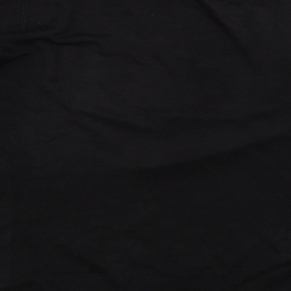 F&F Mens Black   Pullover Jumper Size L