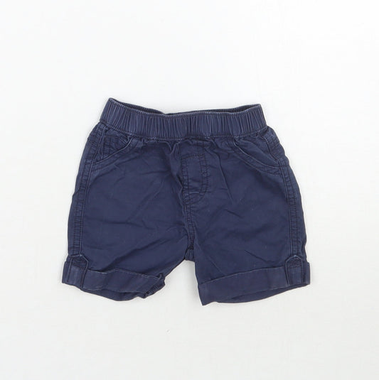 George Boys Blue   Cargo Trousers Size 3-6 Months  - Disney