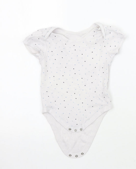 Primark Baby White Geometric  Babygrow One-Piece Size 18-24 Months