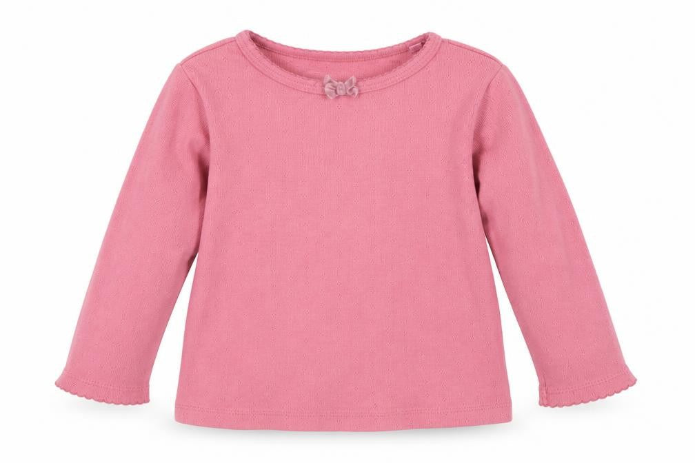NEXT Girls Pink   Basic T-Shirt Size 12 Months