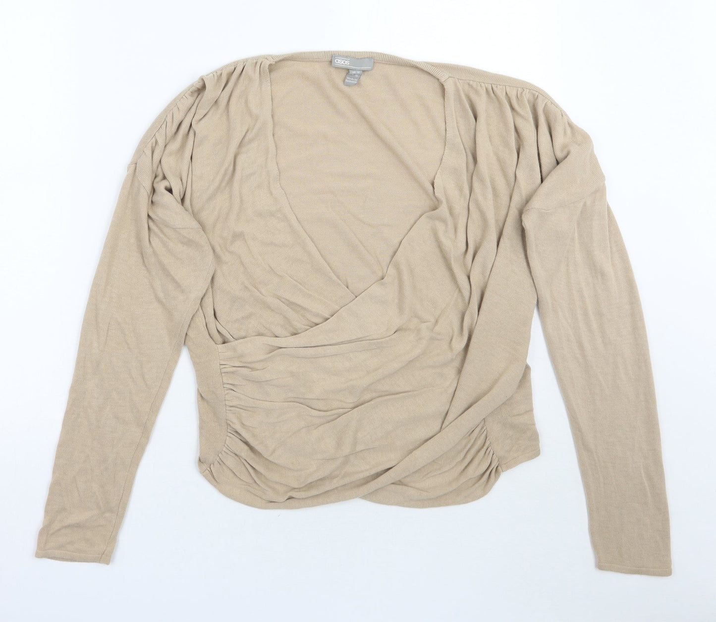 ASOS Womens Beige   Pullover Jumper Size 14