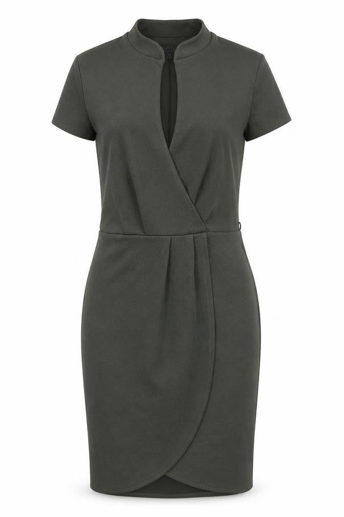 Miss Selfridge Womens Green   A-Line  Size 10