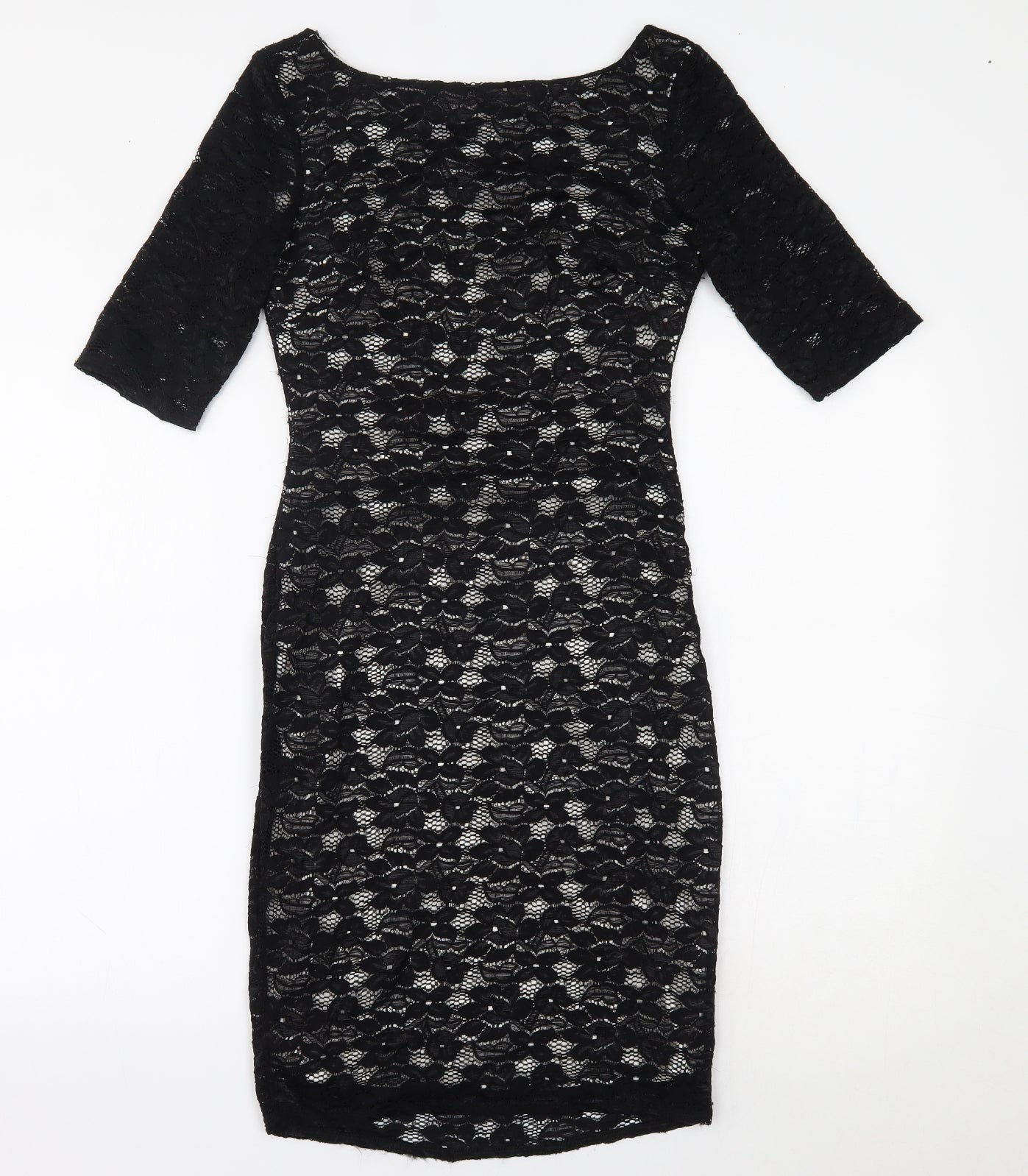 Goddess Womens Black   Bodycon  Size 8