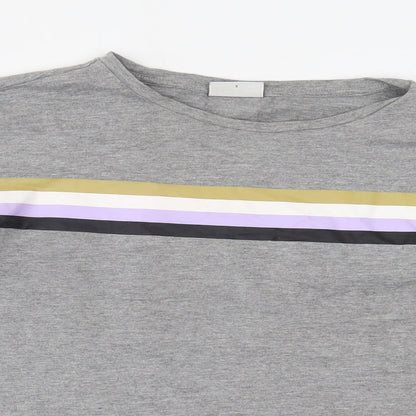 Noisy May Womens Grey   Basic T-Shirt Size S