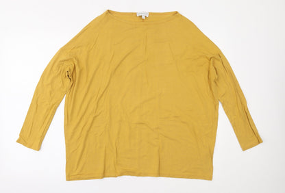 Apricot Womens Yellow   Basic Blouse Size 10