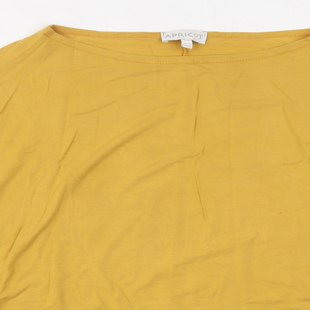 Apricot Womens Yellow   Basic Blouse Size 10