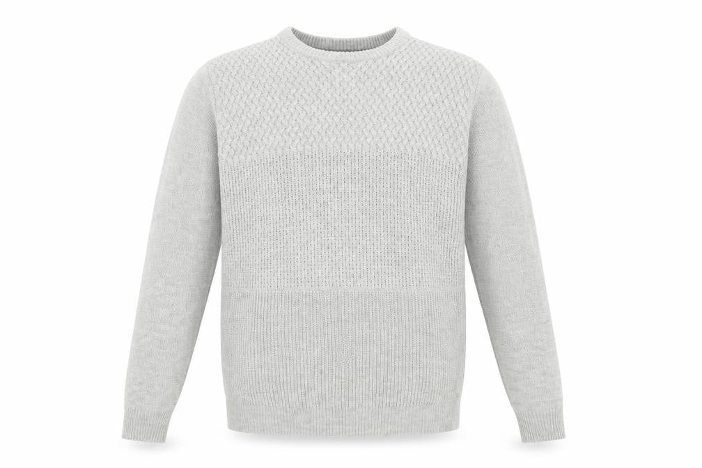 Boston Crew Mens Grey   Pullover Jumper Size M