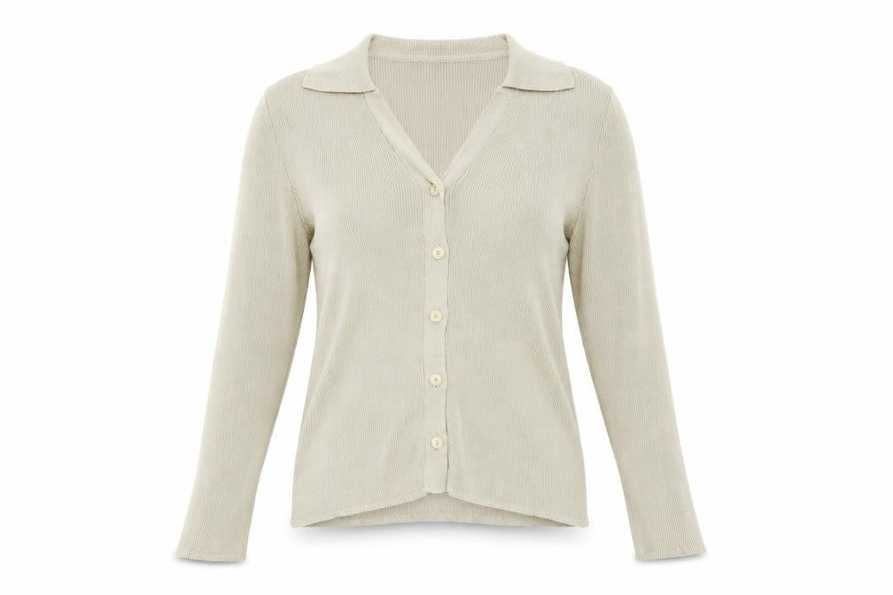 Liz Claiborne` Womens Beige   Cardigan Jumper Size M