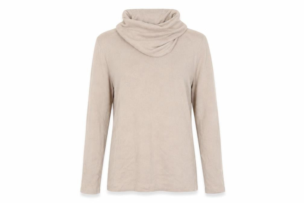Peacocks Womens Beige   Henley Jumper Size 10