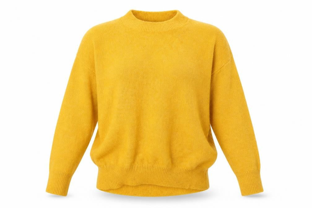 Primark Womens Yellow   Pullover Jumper Size XS