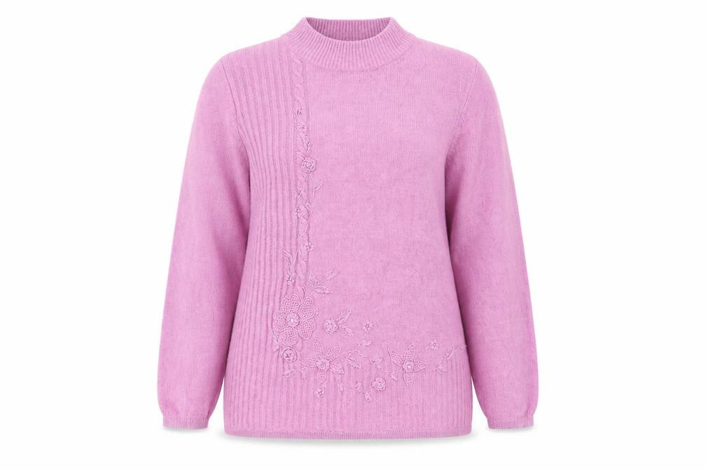 Fay Louise Womens Purple   Pullover Jumper Size M