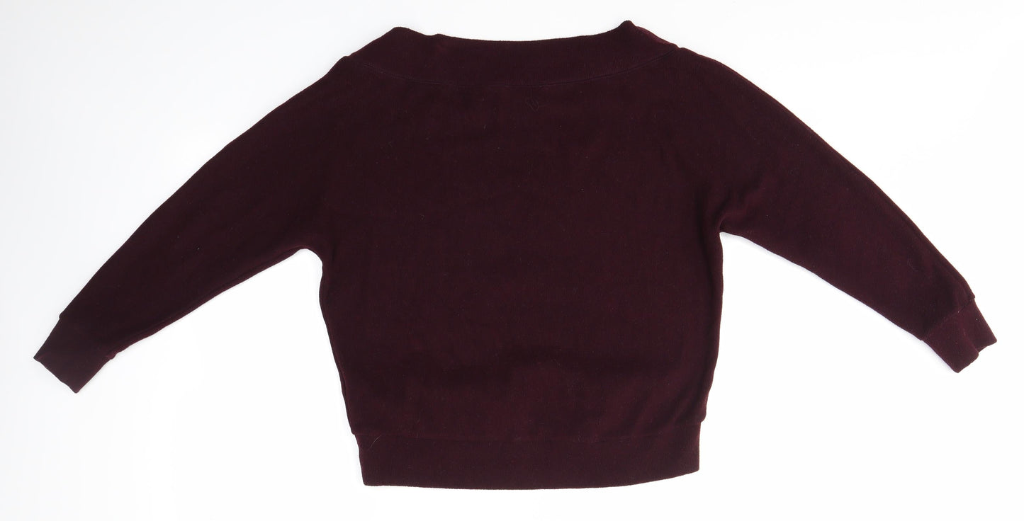 New Look Womens Purple   Pullover Jumper Size S
