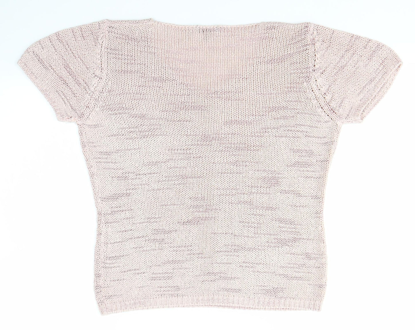M&S Womens Pink   Pullover Jumper Size M