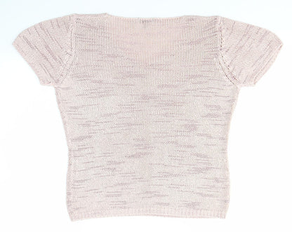 Marks & Spencer Womens Pink   Pullover Jumper Size M