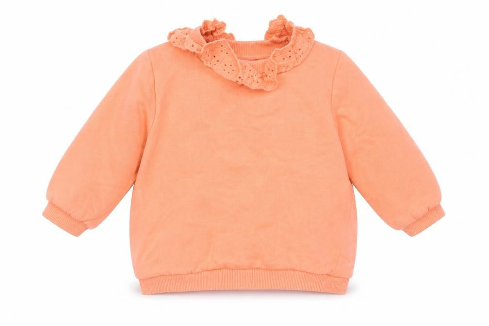 F&F Girls Pink   Pullover Jumper Size 0-3 Months